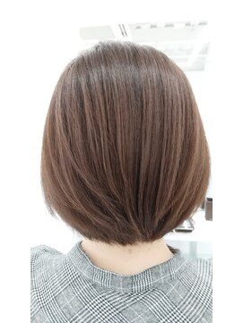 ヘアーアンドスパ ナトゥーラ 新札幌店(Natura) 束感ボブ