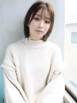 バース(BIRTH) 天神【BIRTH】内巻きワンカール×前下がりボブ