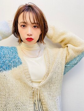 ロジッタ(ROJITHA) 【ROJITHA原宿表参道】クラシカルボブ×シナモンベージュ