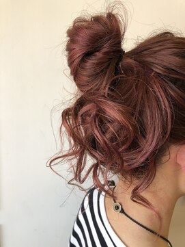 シャンプーボーイ ヒノ(SHAMPOO BOY Hino) お団子アレンジ