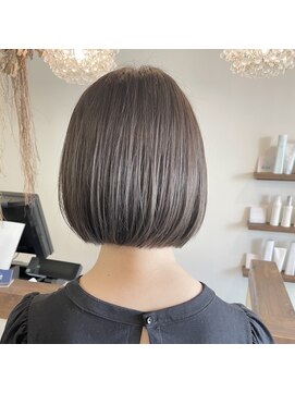 ヘアーサロン リベット(hair salon Libett) ☆ミニボブ[加古川加古川駅]ショコラベージュホワイトグレージュ