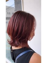 グラス 春吉1号店(glass)&nbsp;くびれボブレイヤースタイル☆