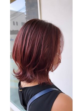 グラス 春吉1号店(glass) くびれボブレイヤースタイル☆