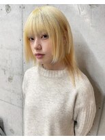 ザ オーダー(THE ORDER)&nbsp;ブロンド顔まわり前下がりウルフレイヤー