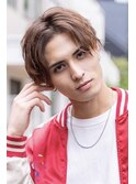 【ARTE表参道/青山】ツーブロック×アッシュ×センターパート