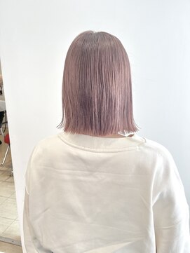 コワファースト させぼ五番街店(COIFF1RST) 柔らかいピンクベージュ♪