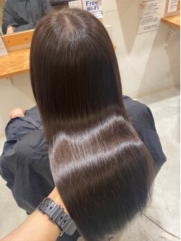 テーラヘアー 幕張本郷店(TELA HAIR)の写真/実感したことない自分史上最高の艶髪へ髪質改善♪一人ひとりに合わせた薬剤選定でお悩み解決！【幕張本郷】