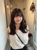 暗髪/透明感カラー/韓国風【松本】