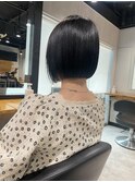 【藤原寿起】切りっぱなしボブ