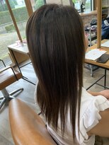 ココカラ(Kokokala) #髪質改善TOKIO  #カラー　#カーキベージュ