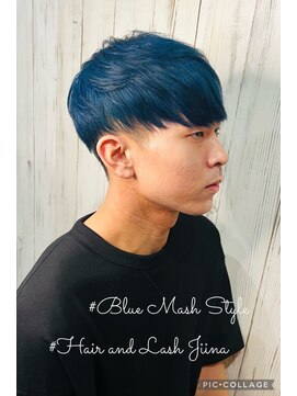 ヘアーアンドラッシュ ジーナ(Hair&Lash Jiina) ブリーチカラー　マッシュ