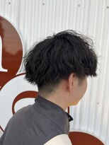 ノンヘアー(non hair) 王道マッシュカット×ツイストスパイラルパーマ！【村上】