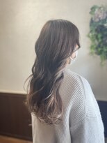 ヘアーズ ラブリージョブリー(hair's Lovely Jubbly) 【横田】イヤリングカラー&裾カラー