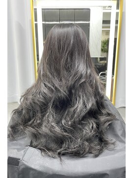 リアオオサカ テラス 梅田(Ria OSAKA terrace) 韓国ヘア×シールエクステ×ナチュラルブラック