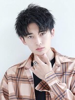 リップスヘアー 千葉(LIPPS hair)&nbsp;前下がりコンマアップバング2ブロック刈り上げ