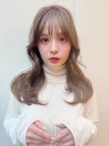 ネオリーブ アンド 渋谷店(Neolive &)&nbsp;メルティーカラー/フェミニンロング/似合わせカット/渋谷/韓国