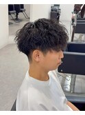 マッシュツイストスパイラルパーマ