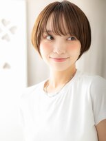 カバーヘア ブリス 志木南口駅前店(COVER HAIR bliss)&nbsp;似合わせカットひし形小顔丸みショートマッシュX志木30代40代