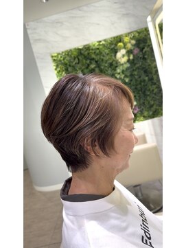 エアー 福岡(AIR) 大人ショートボブ