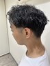 【メンズ限定】カット＋波巻きorツイストスパイラルパーマ￥17000→￥14300