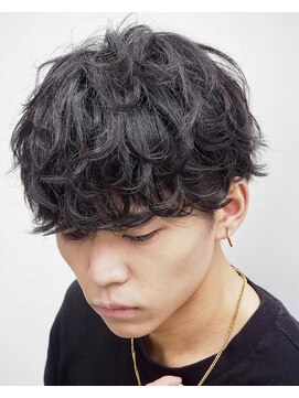 ゼンコー アオヤマ(ZENKO Aoyama) ツイスト波巻きスパイラルシャドウパーマ
