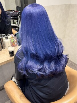 NAVY 【ダブルカラー/ブリーチ/髪質改善】