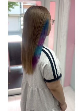 シャルティア(SHALLTIA) ハイトーン/デザインカラー/インナーカラー/ミルクティベージュ