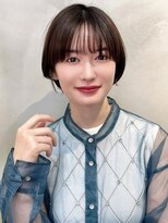 メゾンドムニ 恵比寿(Maison de MUNi)&nbsp;★30代40代50代ショートパーマショコラアッシュヘルシースタイル