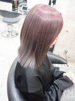 ヘアテリア リュウ 大塚(hair teria ryu) グラデーションカラー/ピンクグレージュ/ミディアムレイヤー