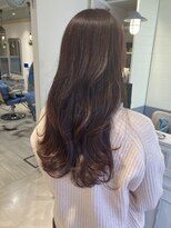 シェノン 赤羽店(CHAINON)&nbsp;春のイルミナカラーサンセットピンクブラウンミディアムレイヤー