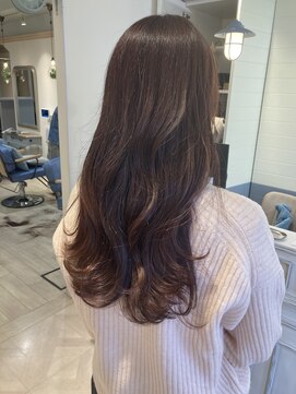 シェノン 赤羽店(CHAINON) 春のイルミナカラーサンセットピンクブラウンミディアムレイヤー