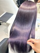 トーン(TONE) ハイトーン/艶パープル/ラベンダーカラー/髪質改善/ツヤ髪/仙台