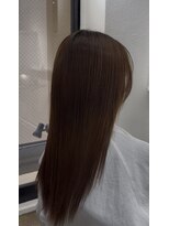 ミヨン 京都烏丸店(miyon)&nbsp;【miyon】韓国レイヤーカット×暗髪カラー×髪質改善