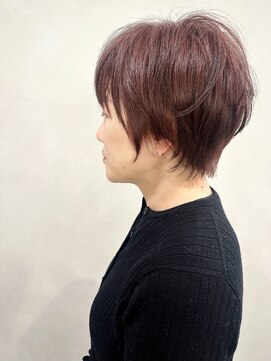 ラトリエコンタン(L´atelier Content) 【shima】ショートと透明感ピンクカラー