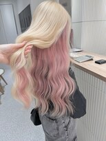 メルトトウキョウ(melt.tokyo) インナーカラー/トリートメント/デザインカラー/ペールピンク