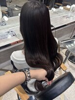 エル ヘアサロン なんば店(eL)&nbsp;暗髪ロング