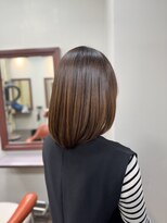 セレスト 福岡天神店(CELESTE)&nbsp;◎カシミアストレートで梅雨も安心。ツヤと柔らかさの仕上がり