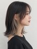 インナーカラー&カラー♪で可愛く♪ ¥13,000