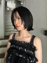ユルクメゾンシティ 名古屋(JURK MAISON CITY)&nbsp;【MAI style】レイヤーボブ　透明感ブラック