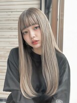 VIM hair 西原店【ヴィム ヘアー】【10月中旬 OPEN(予定)】 トレンドスタイル♪抜け感×透明感ブリーチカラー◎