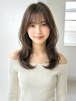 オーケストラ 南森町(Orchestra) くびれレイヤー グレイカラー白髪染め白髪ぼかし40代50代