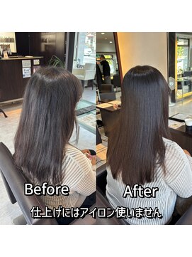 ルフール 千葉店(ref-le) 美髪矯正(縮毛矯正)で毎日続くツヤ髪に…
