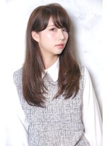 シーラス(cirrus)&nbsp;【ナチュラル】ダークグレージュセミロング20代/30代/40代/50代