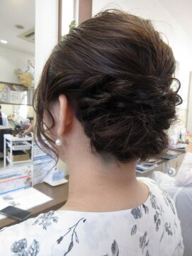 コアフィールフィス(COIFFURE fils) 【見附・今町】ボブスタイルの可愛いヘアセット♪