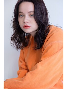 ラレイ(Lalei) 【Lalei】バイオレット×ミディアムウェーブ【ささき】