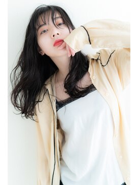 ラフ 八乙女(Rough) 大人ガーリー/ダークアッシュ/ミディアムレイヤーカット/八乙女