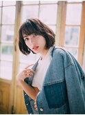 ナチュラルボブ/20代/30代/40代/50代/表町