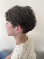トップヘアー ミカワアンジョウ 安城(TOPHAIR MIKAWA ANJO)&nbsp;メンズパーマ×セミウェット/ニュアンスカラー/前髪パーマ