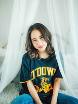 カラーサロンビスカリア 相模原エリア 淵野辺駅店(Color salon Biscaria)&nbsp;外巻き☆ひし形☆センターパート［淵野辺］［淵野辺駅］