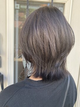 ロイジー(roijir) 【roijir 表参道】くすみパープル×ショートウルフ